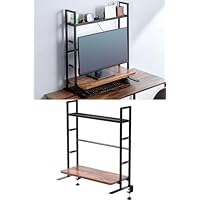 Amazon | サンワダイレクト 机上ラック 幅60cm クランプ式 棚 高